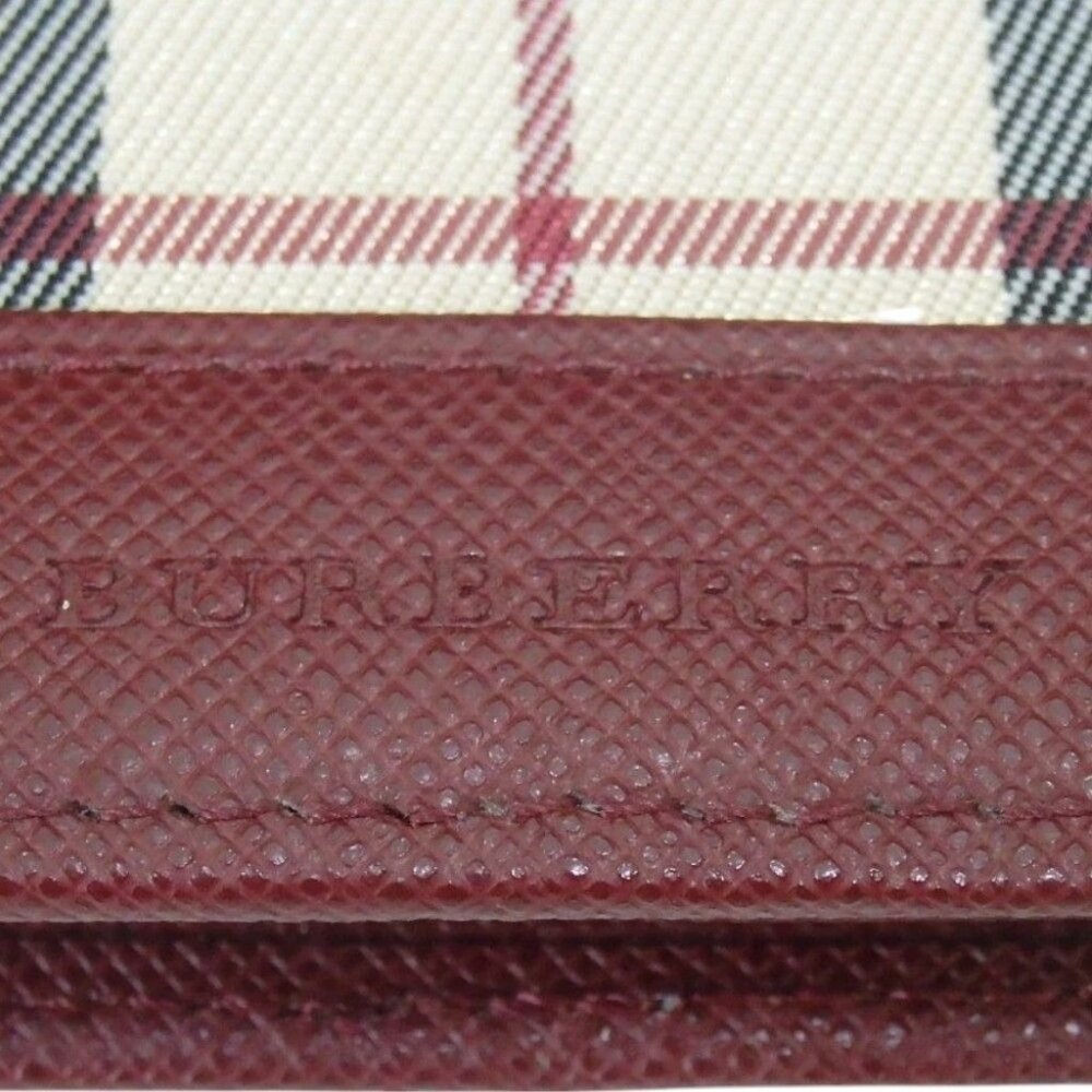 418166BS (L1) Burberry Wallet Nova Check Beige PVC - Picture 10 of 11